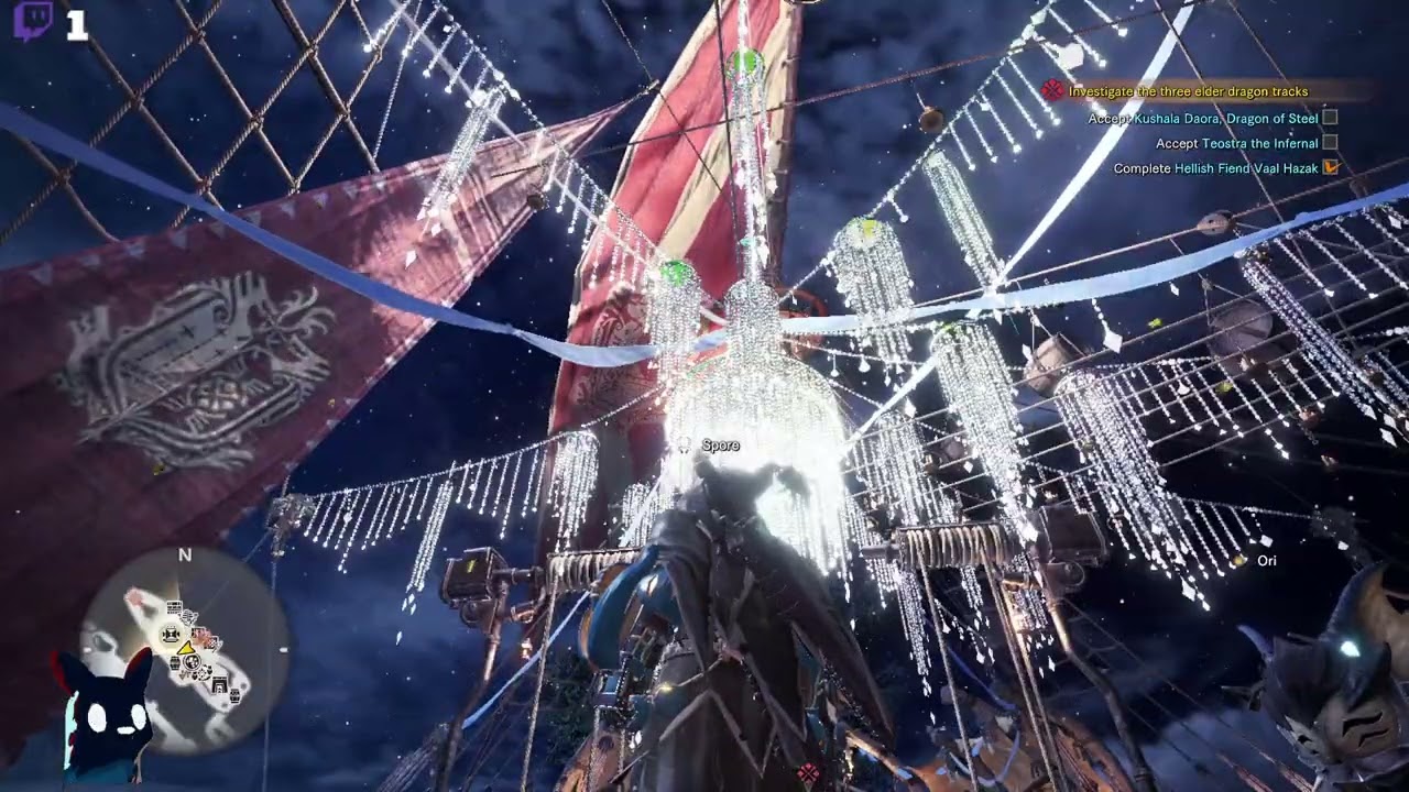 monster hunter world after a long time :) finally get to continue