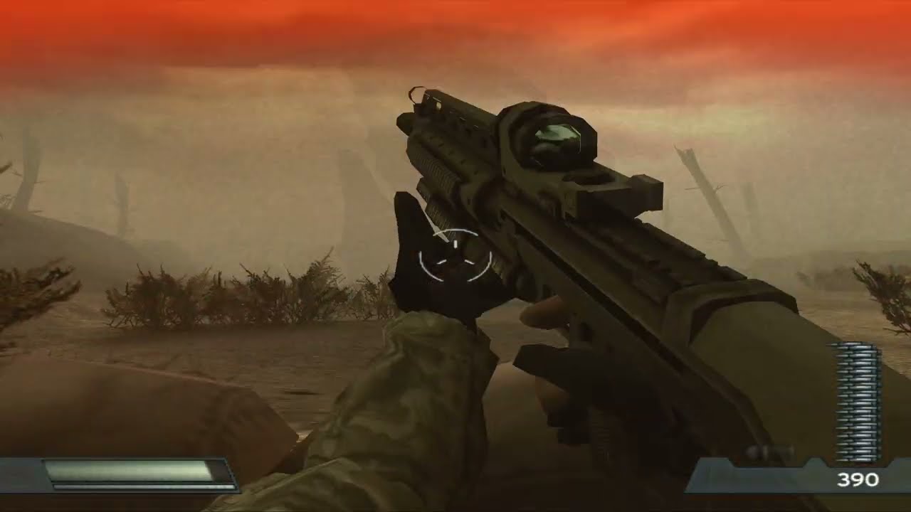 Gameplay killzone PS2 4K (sem comentários)