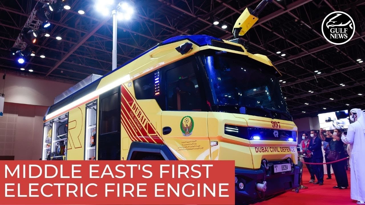 Dubai launches Middle East's first electric fire engine | UAE news