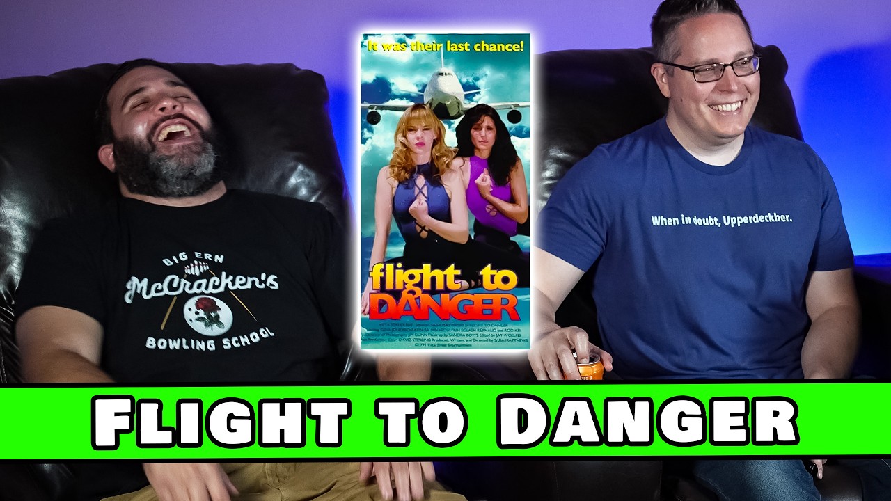 They think they're Cynthia Rothrock. And It's awesome | So Bad It's Good 286 - Flight to Danger