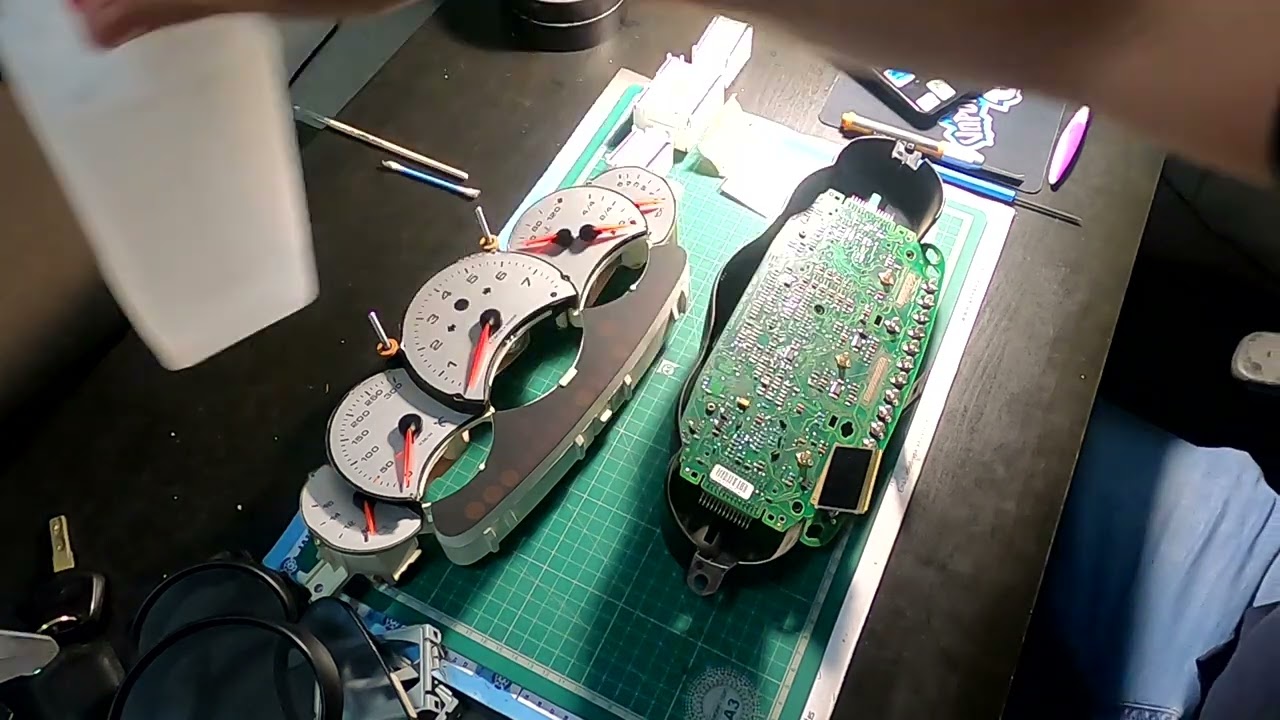porsche 996 cluster lcd replacement