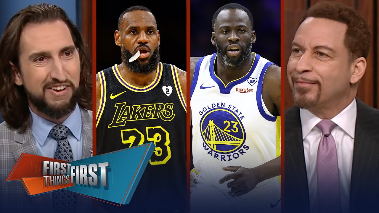 LeBron 50/50 on farewell tour, Draymond talks Warriors trade for LBJ | NBA | FIRST THINGS FIRST