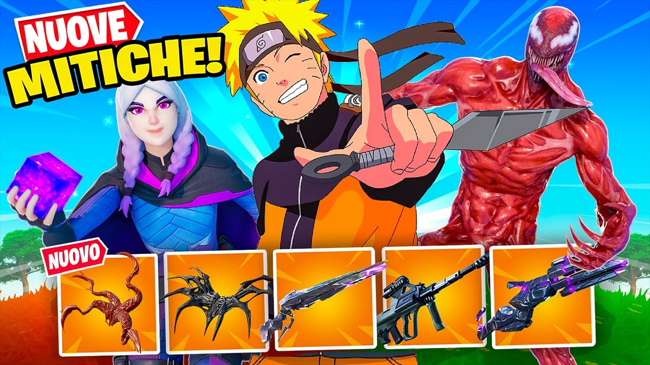 LE ARMI MITICHE più FORTI della SEASON 8 CAPITOLO 2! 😱 Fortnite
