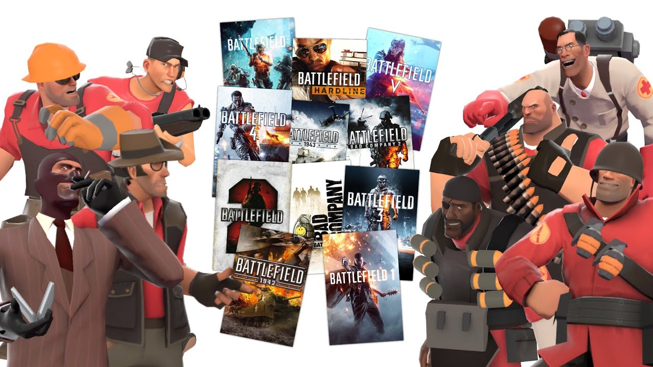 [TF2 Uberduck.ai] The Team Debates Over Their Favorite Battlefield Games | WesleyTRV2