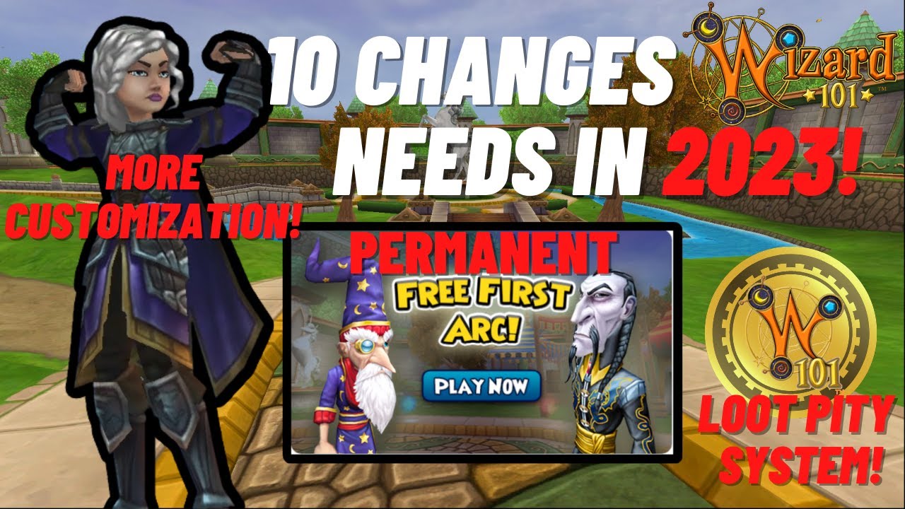10 изменений, которые Wizard101 *НУЖНО* внести в 2023 году
