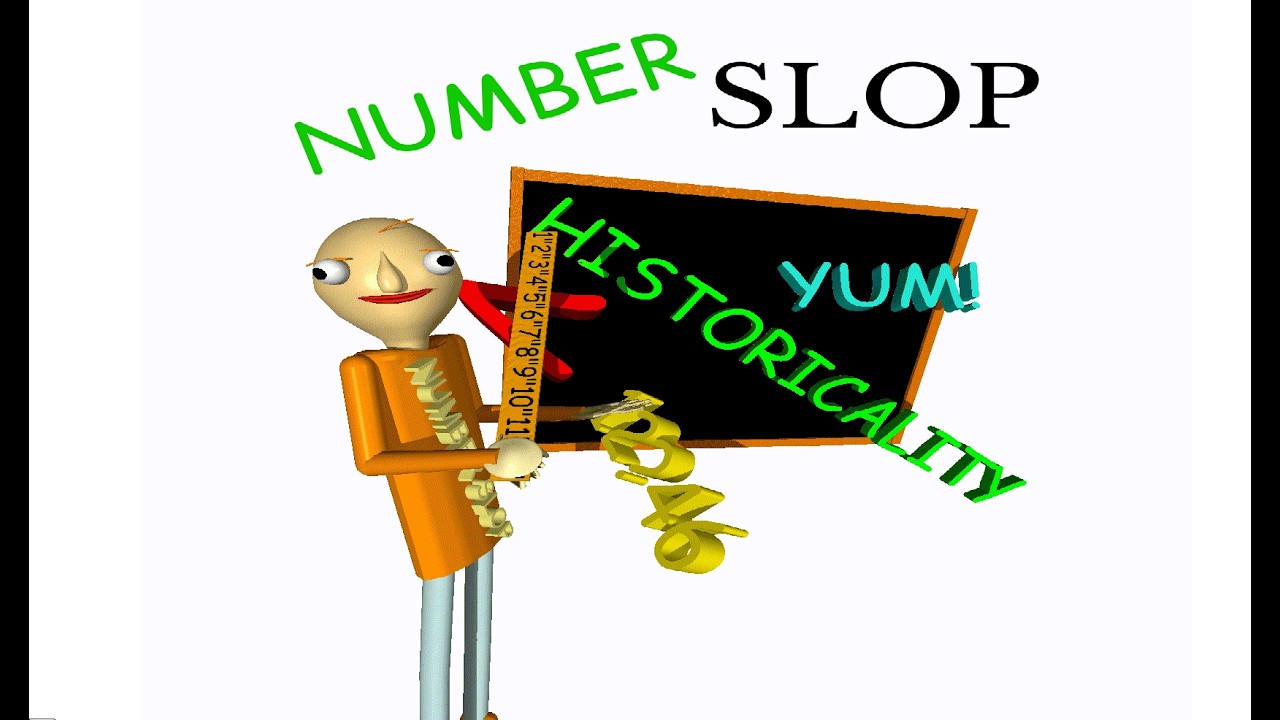 NUMBER SLOP (Baldi's Basics Mod) - Story Mode