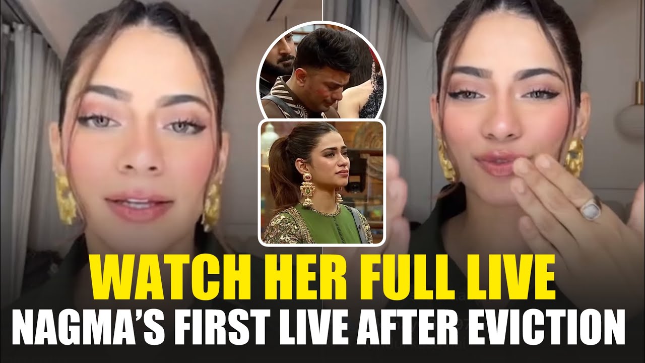 Nagma Mirajkar First Insta Live After Bigg Boss 19 Eviction | Talks About Housemates & Awez 