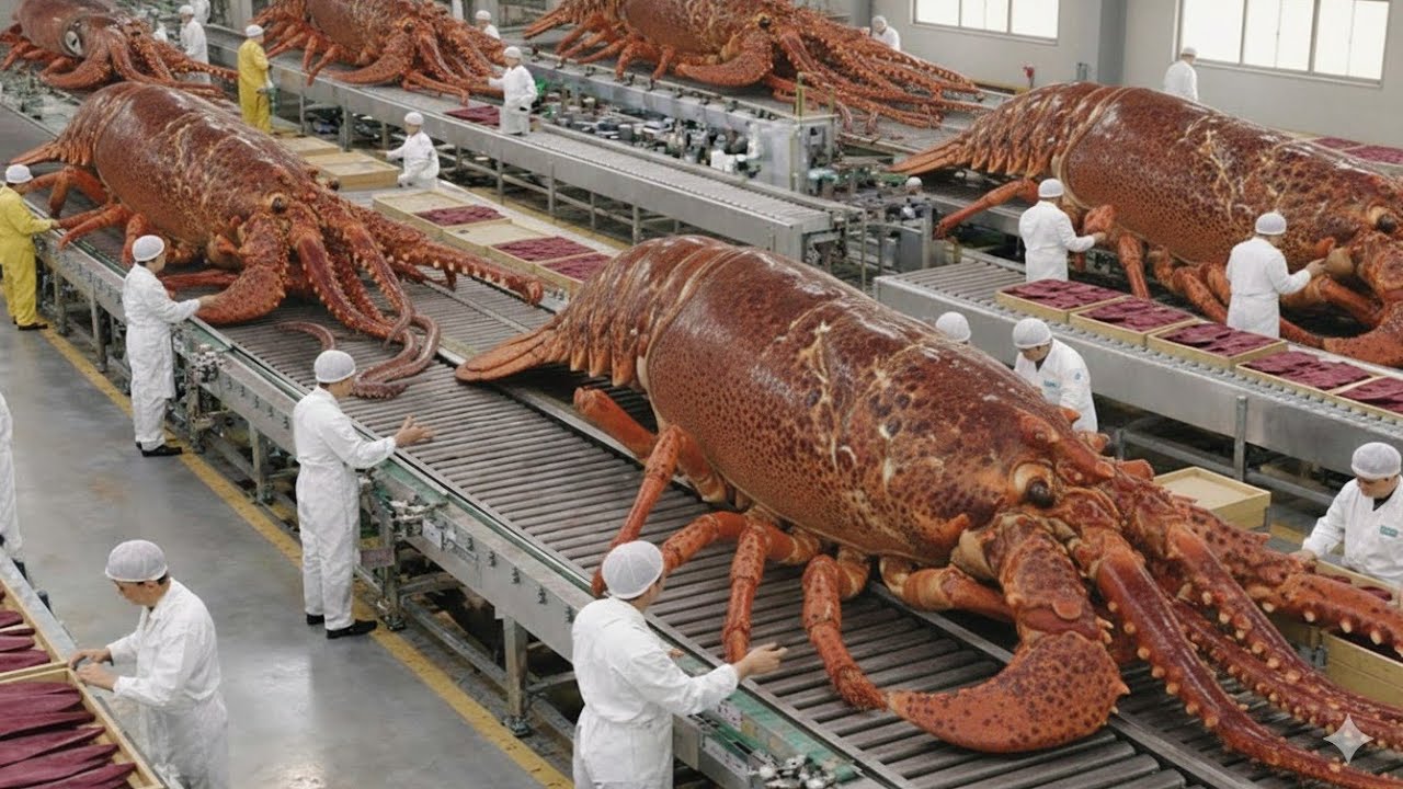 Inside the Most Advanced Lobster Production Factory – A Process That Will Surprise Everyone
