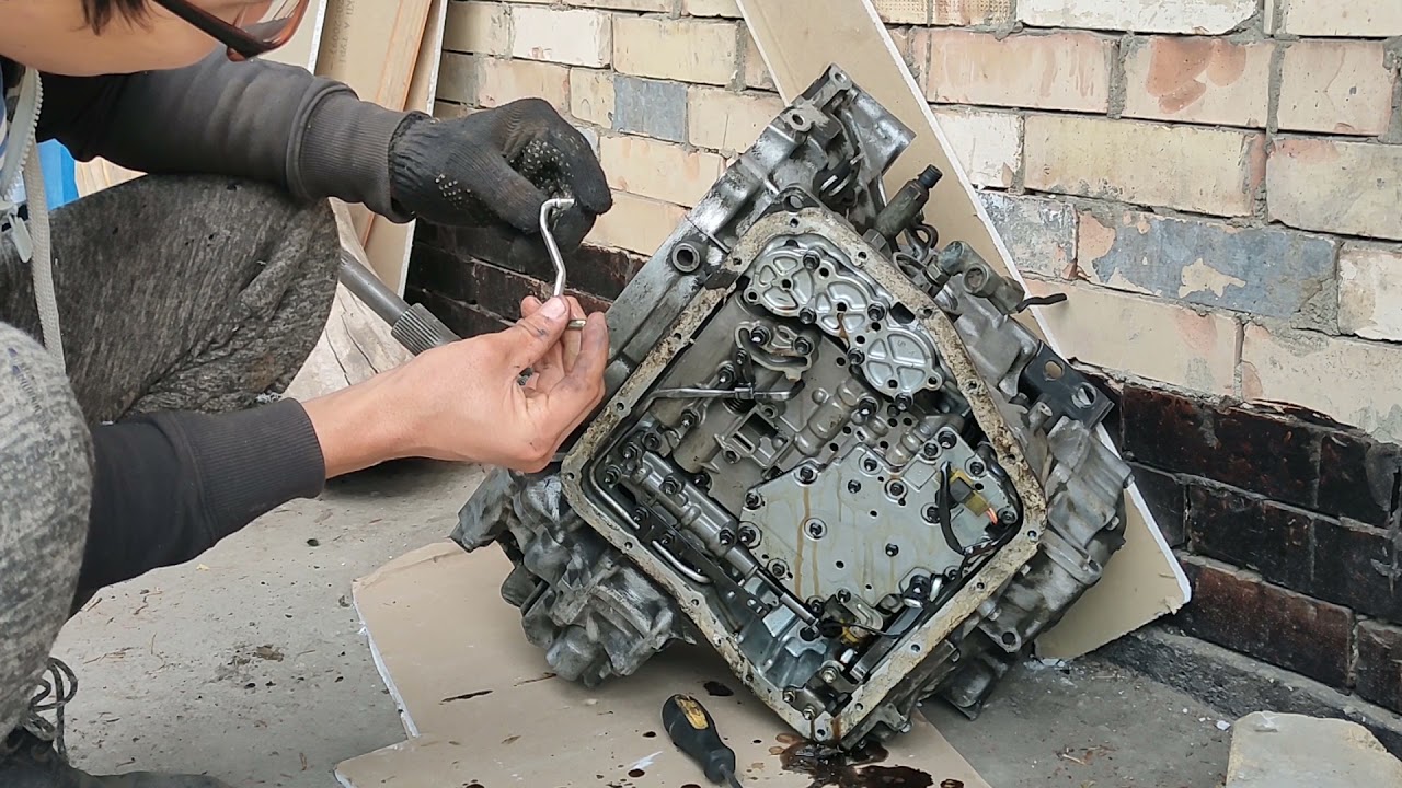 Tayota Caldina, Разборка и сборка АКПП А540b, 4WD. 1,2 часть.