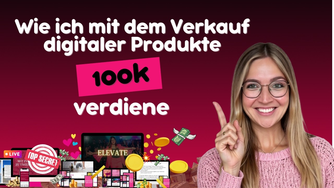 Wie ich mit dem Verkauf digitaler Produkte 100k verdiene