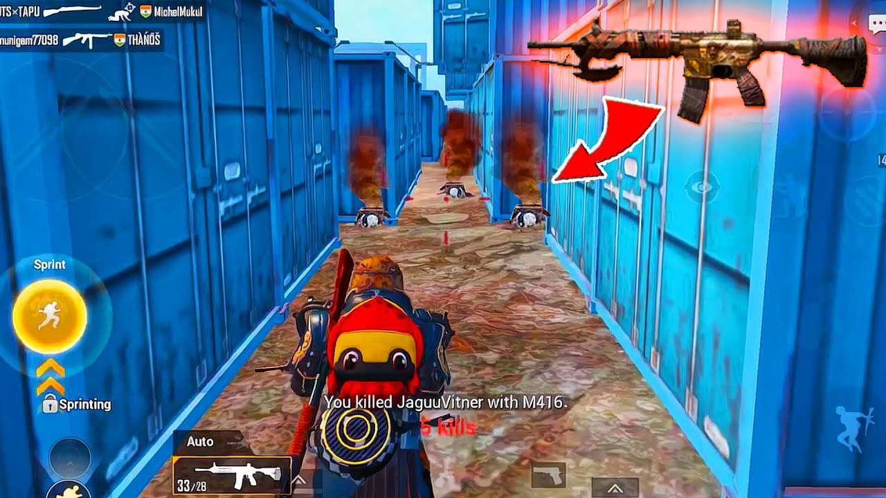 New M416 Wanderer skin 20 Squad kills RECORD challenge in PUBG Mobile