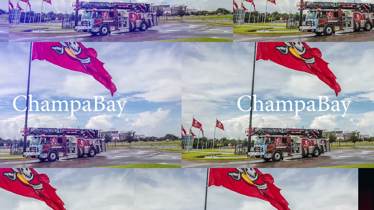 Hillsborough County Champa Bay Fire Truck