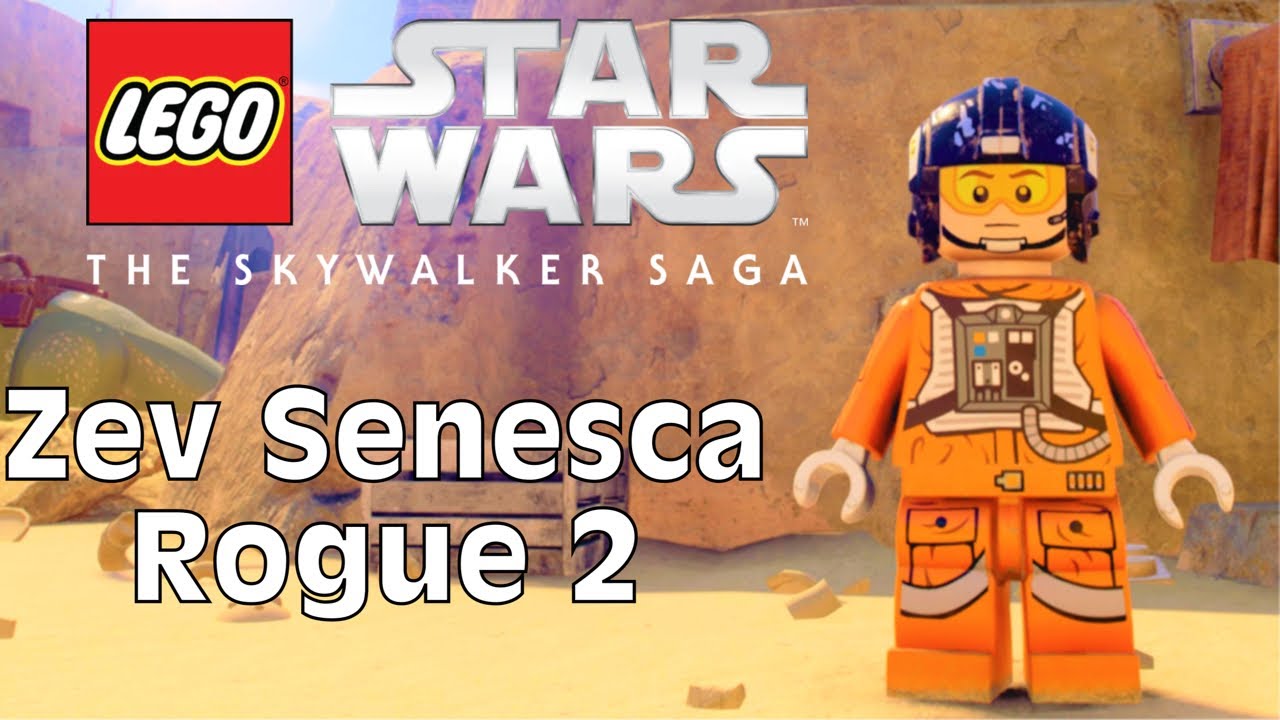 LEGO Star Wars The Skywalker Saga - How To Unlock  Zev Senesca Rogue 2!