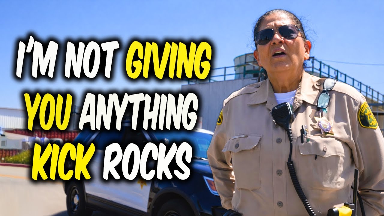 Female Cop Gets OWNED &mdash; Corrupt Retaliation FAILS After ID Refusal! | First Amendment Audit