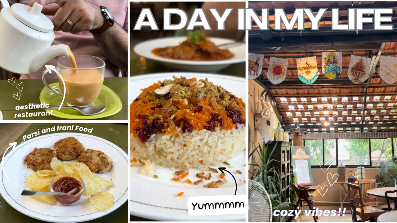 Parsi/ Irani Food In Bangalore| Rainy Day In Bangalore| Aesthetic Vlog| The Café at Saanchi