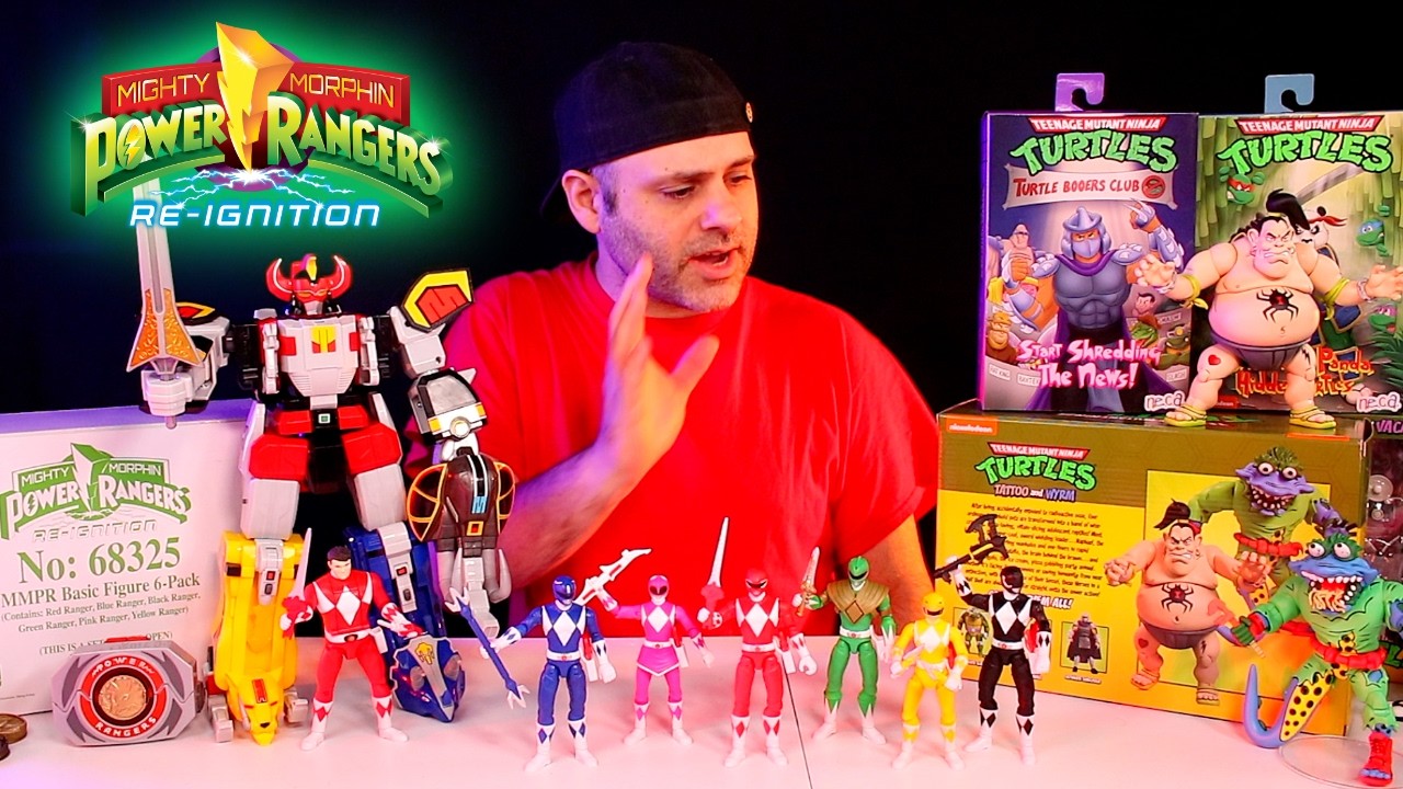Awesome Power Rangers Re-Ignition MMPR Toy Hunt, Bandai Compatibility!