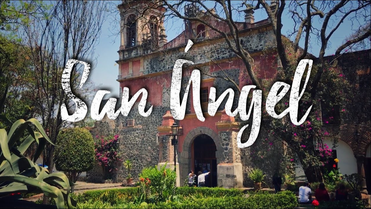 The Magic Neighborhood of SAN ANGEL. Mexico City.