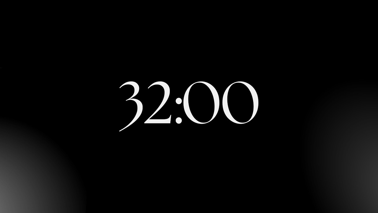 32 minutes focus silence | no music, full focus | minimal focus