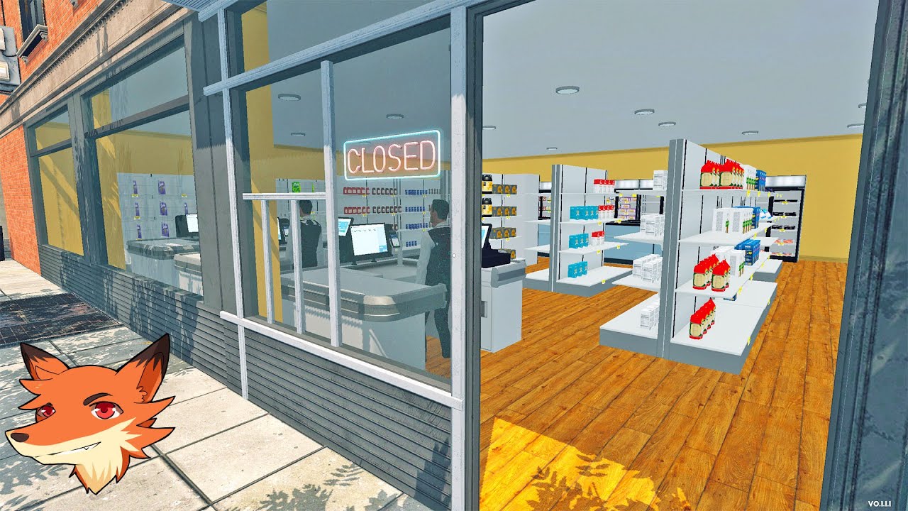Supermarket Simulator #24 [FR] Je ferme le magasin pour un redesign complet!