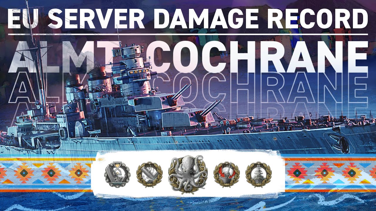 ALMIRANTE COCHRANE is UNSTOPPABLE in World of Warships