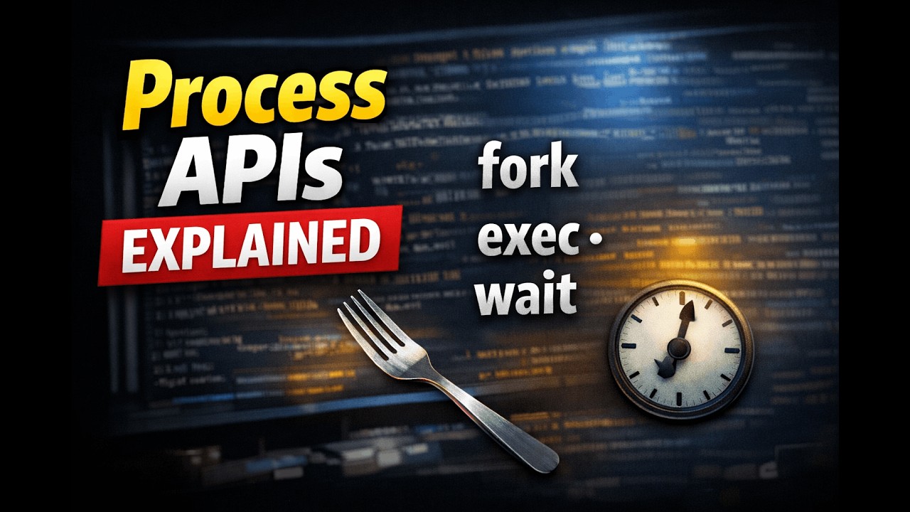 How the Shell Runs Programs | fork, exec, wait : OS - Part 3