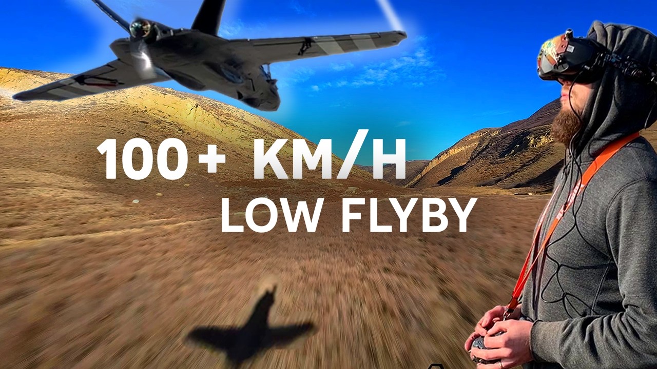 Smooth high-speed flight by 4K FPV fixed wing for total relaxation | classical music Nutcracker