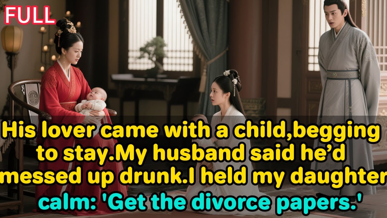His lover came with a child, begging to stay.My husband said he’d messed up drunk. I calm: 'divorce'
