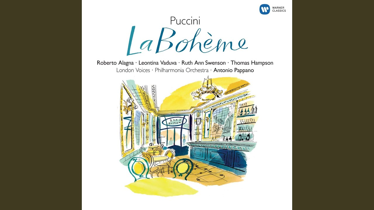 La Bohème, Act 2: "Quando men vo" (Musetta, Marcello, Alcindoro, Mimì, Rodolfo, Schaunard,...