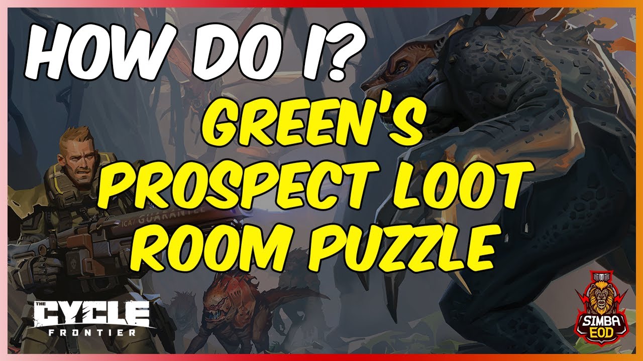 Cycle Frontier QUICK GUIDE! How To Do The GREEN'S PROSPECT LOOT ROOM PUZZLE! #gaming