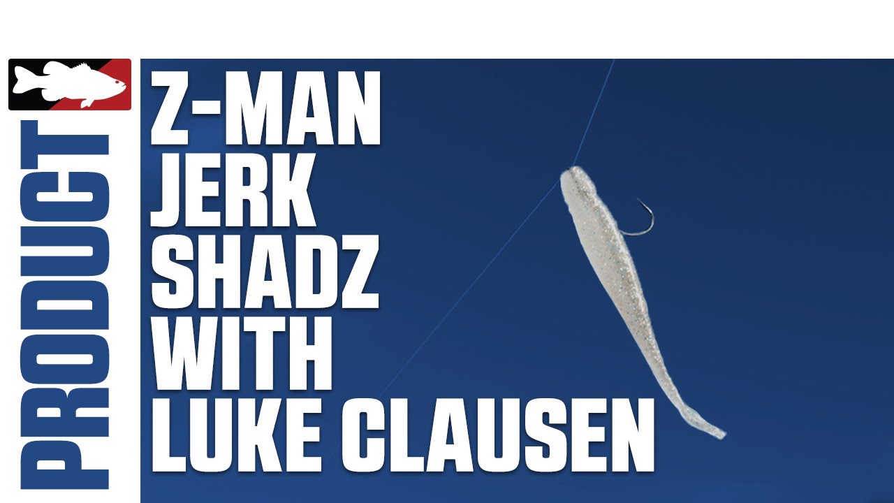 Z-Man Scented Jerk Shadz с Люком Клаузеном