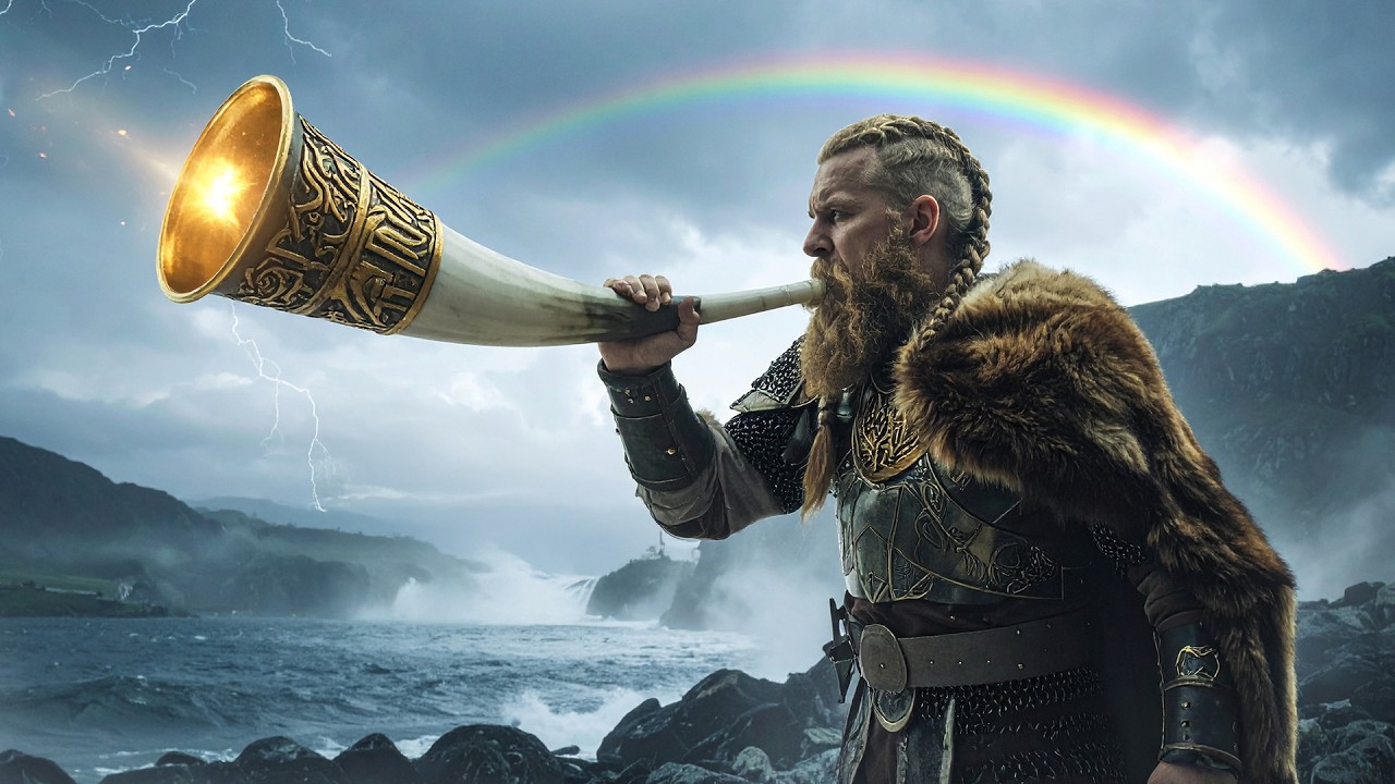 Asgard&rsquo;s Guardian &ndash; Heimdall | Viking Music by Valhalla Drums (Official Video)