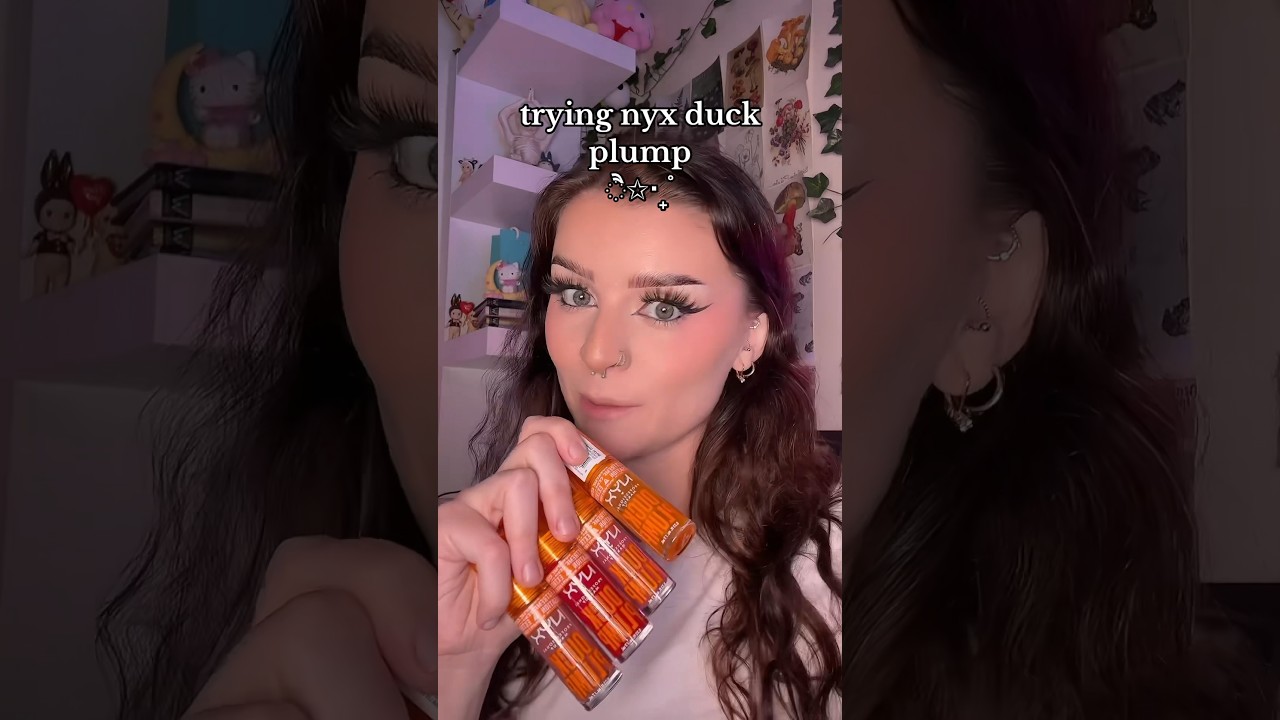 ОБЗОР МАКИЯЖА: блеск для губ Nyx Duck Plump #lipplumper #duckplump #nyx #makeupreview #makeup