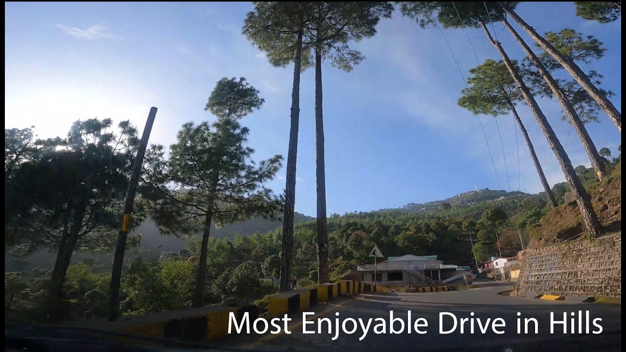 It is the Steepest and Most Beautiful Road in Murree Hills