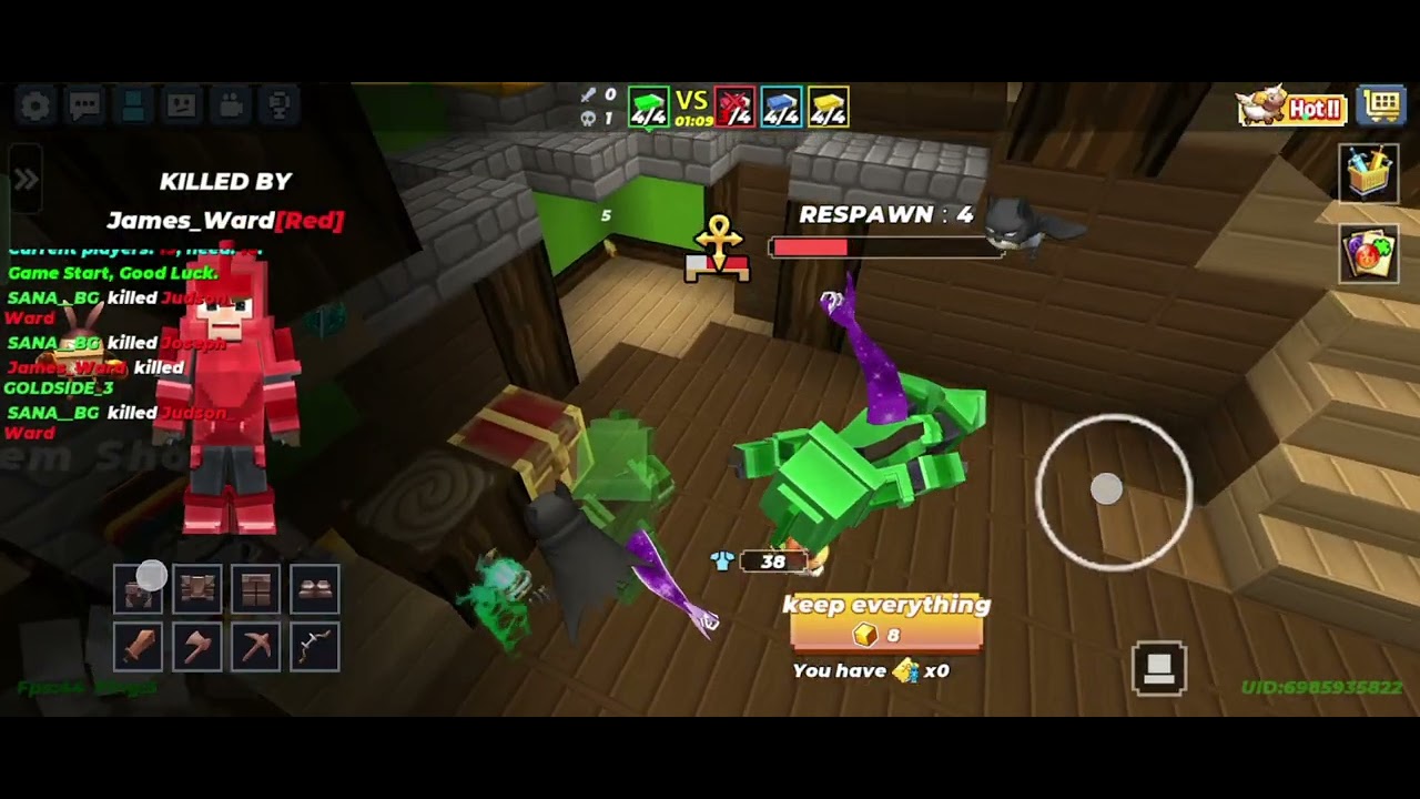 Block mango funny 😂#blockmango #bedwars 