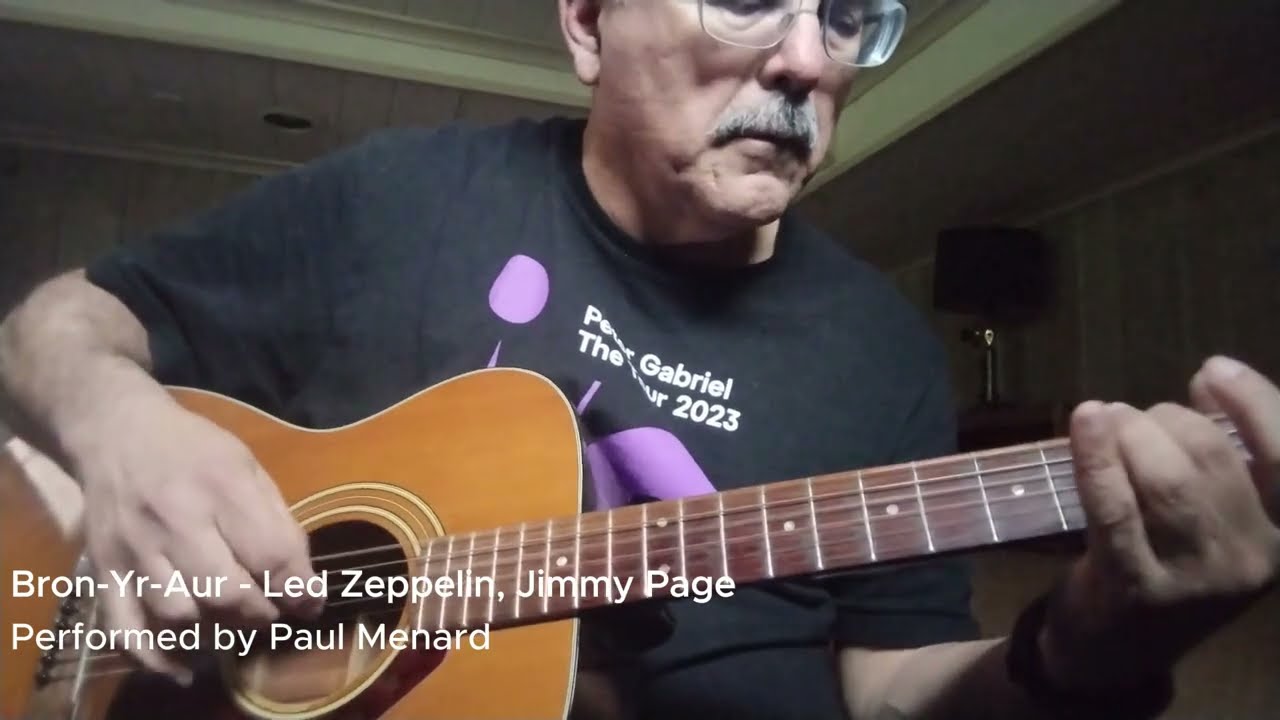 Bron-Yr-Aur - Led Zeppelin, Jimmy Page - cover by Paul Menard