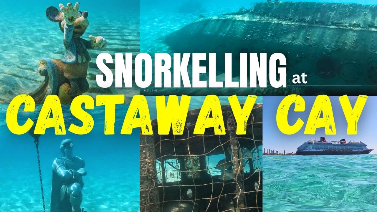 Snorkelling at Disney’s Castaway Cay