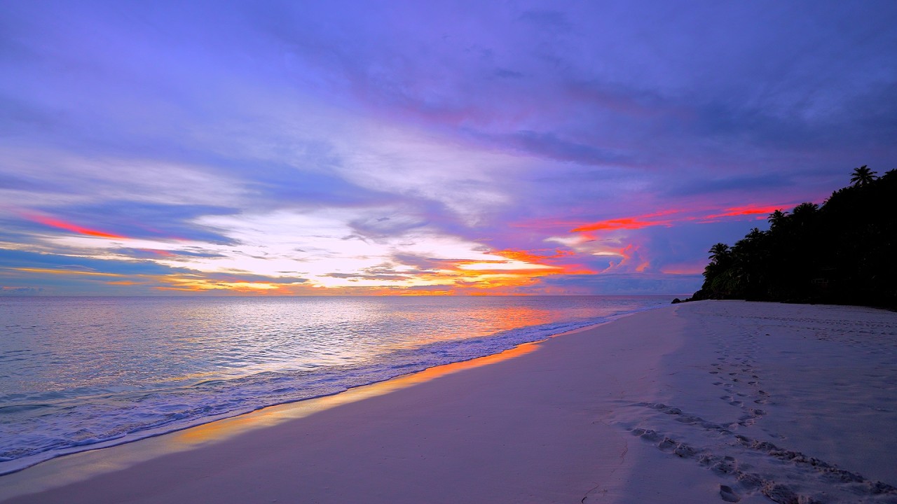 🏝 Seychelles  Shoals: The Most Relaxing Waves in The World