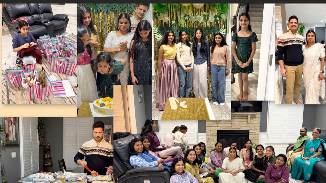 என் சின்ன பொண்ணோட 🔥பிறந்த நாள் கொண்டாட்டம் 🎊2day birthday vlog ❤️sema snow happy day in our life🥰