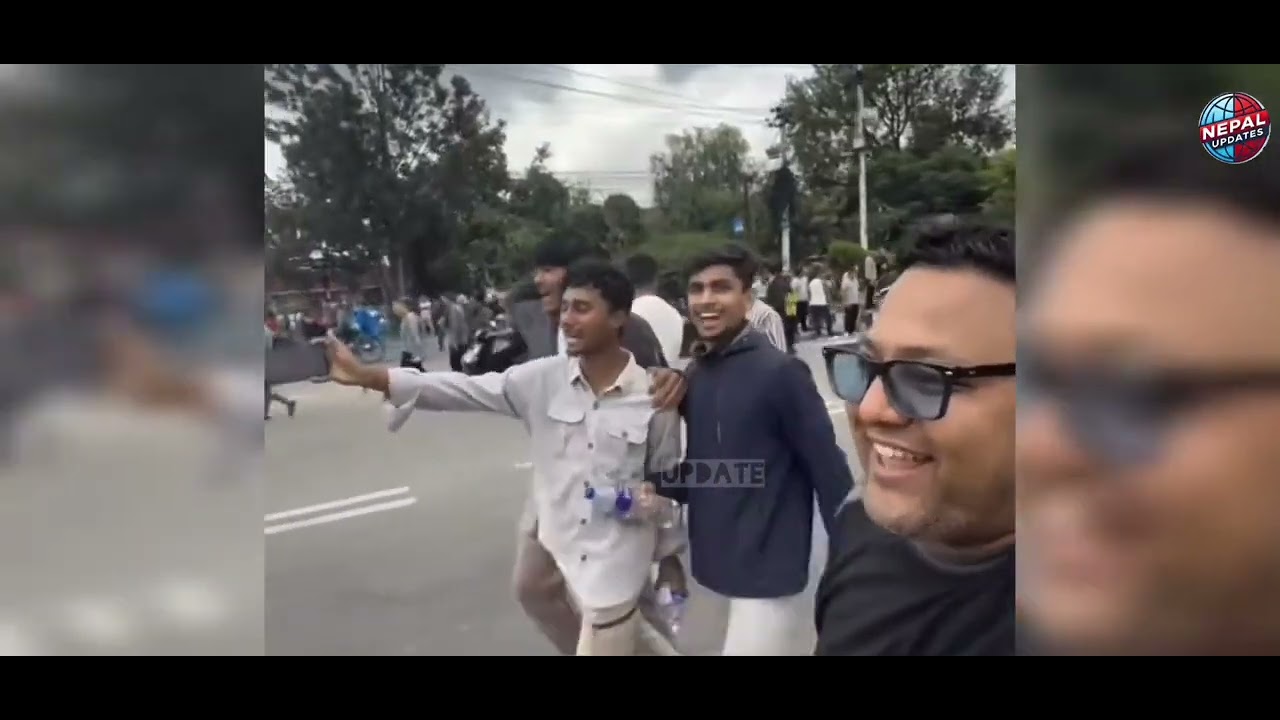Funny moments is gen-z protest
