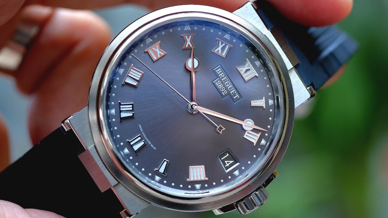 [Đẹp & Đỉnh] Breguet Marine Grey Titanium 40mm 5517TI/G2/9ZU | ICS Authentic 0982298881