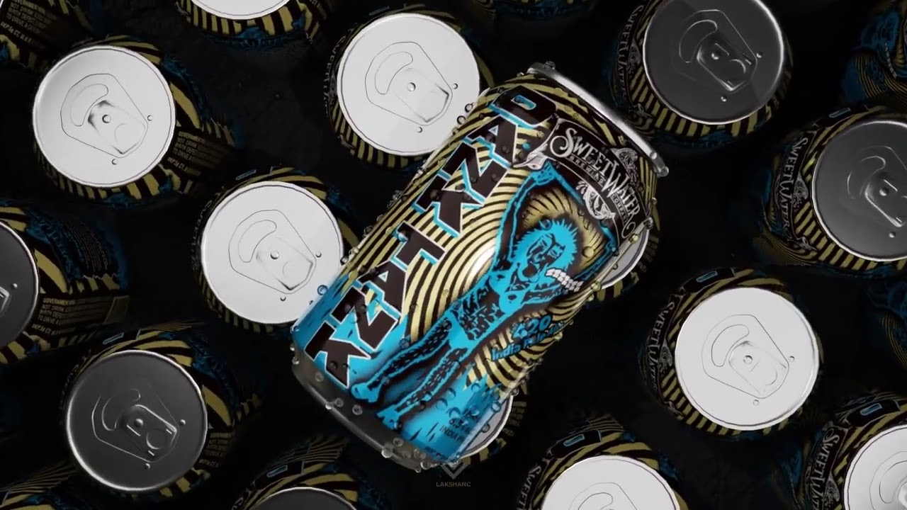 Beer Can 3D Animation | Blender