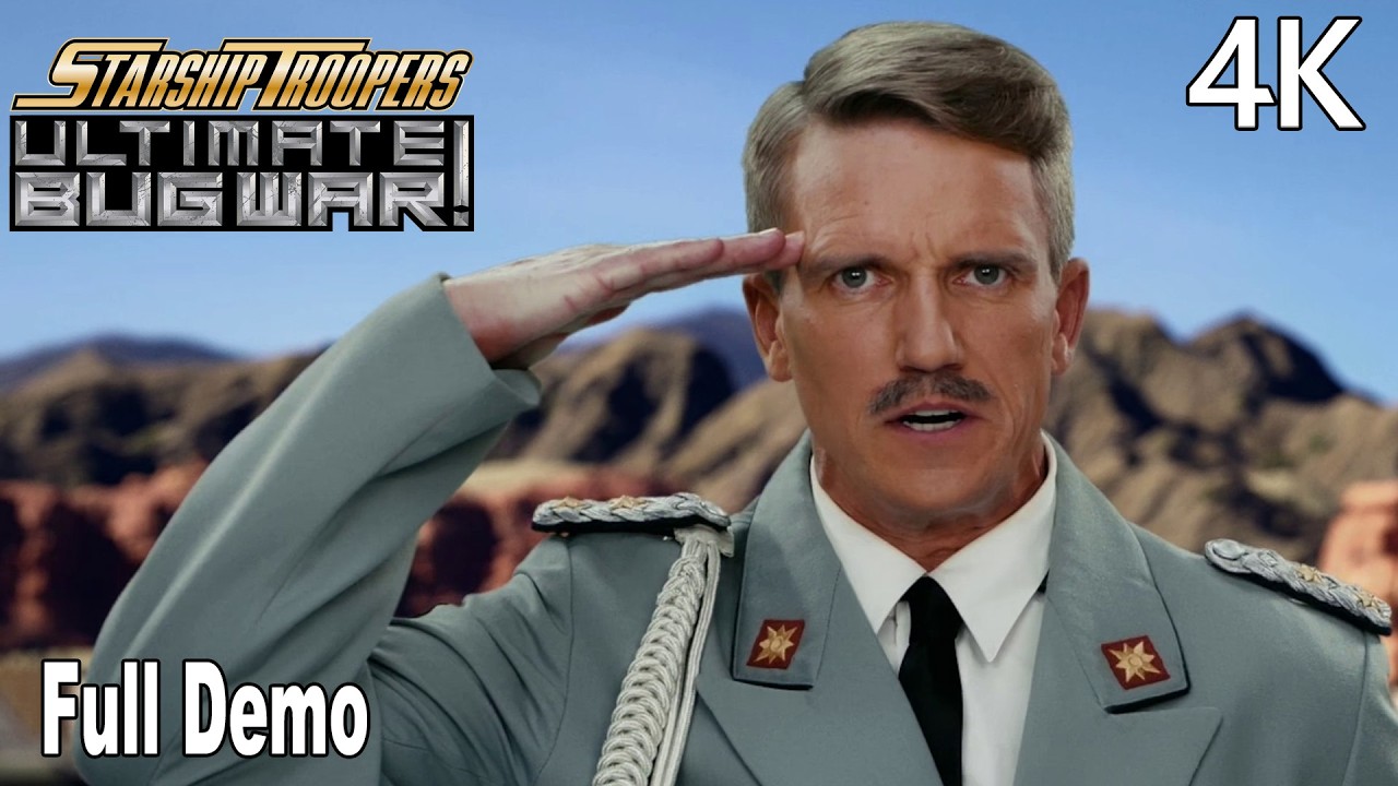 Starship Troopers: Ultimate Bug War! FULL Gameplay Demo 4K