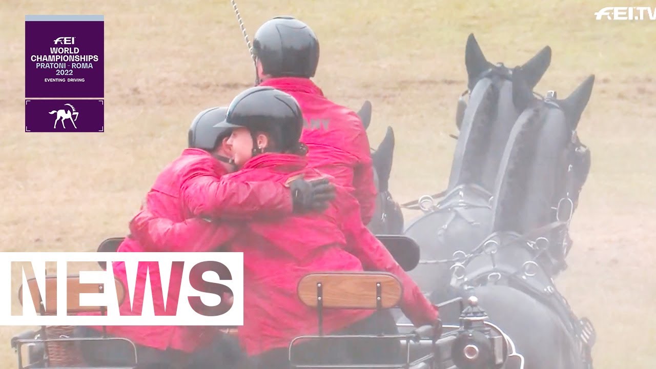 A day to remember! 🥇 | FEI Driving World Championship 2022