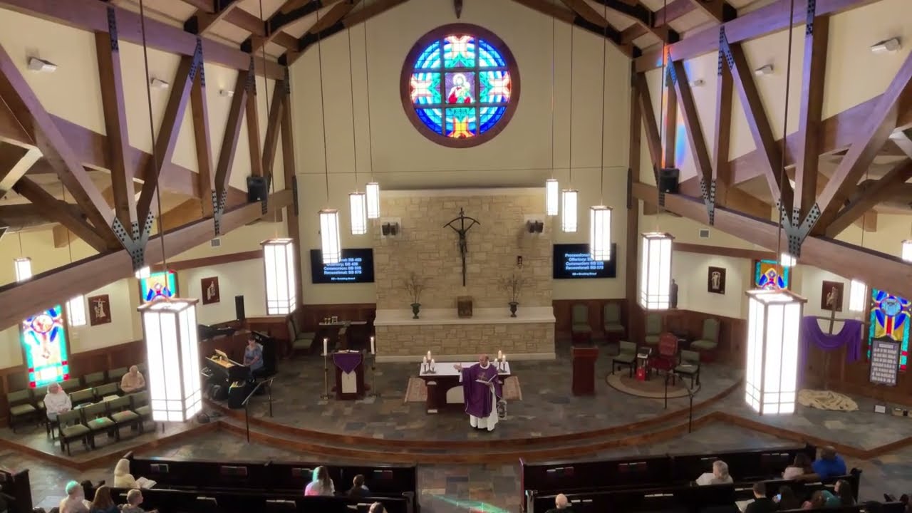 Mass for the 2nd Sunday of Lent, Saturday, February 28, 2026 at 5:00 p.m.