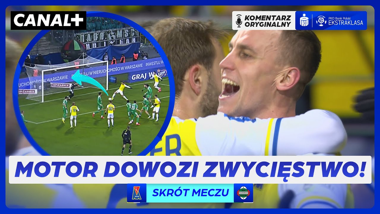 MOTOR SIĘ NIE ZATRZYMUJE! ROSA LEPSZY NIŻ ROCHA! MOTOR - RADOMIAK, SKR&Oacute;T MECZU
