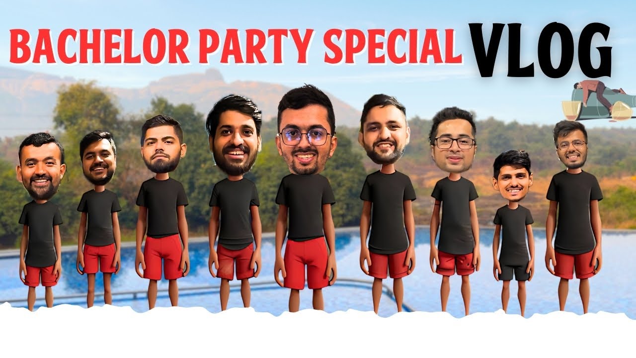 Bachelor's Party Special Vlog | Anjikamoh | Sindhi Boys