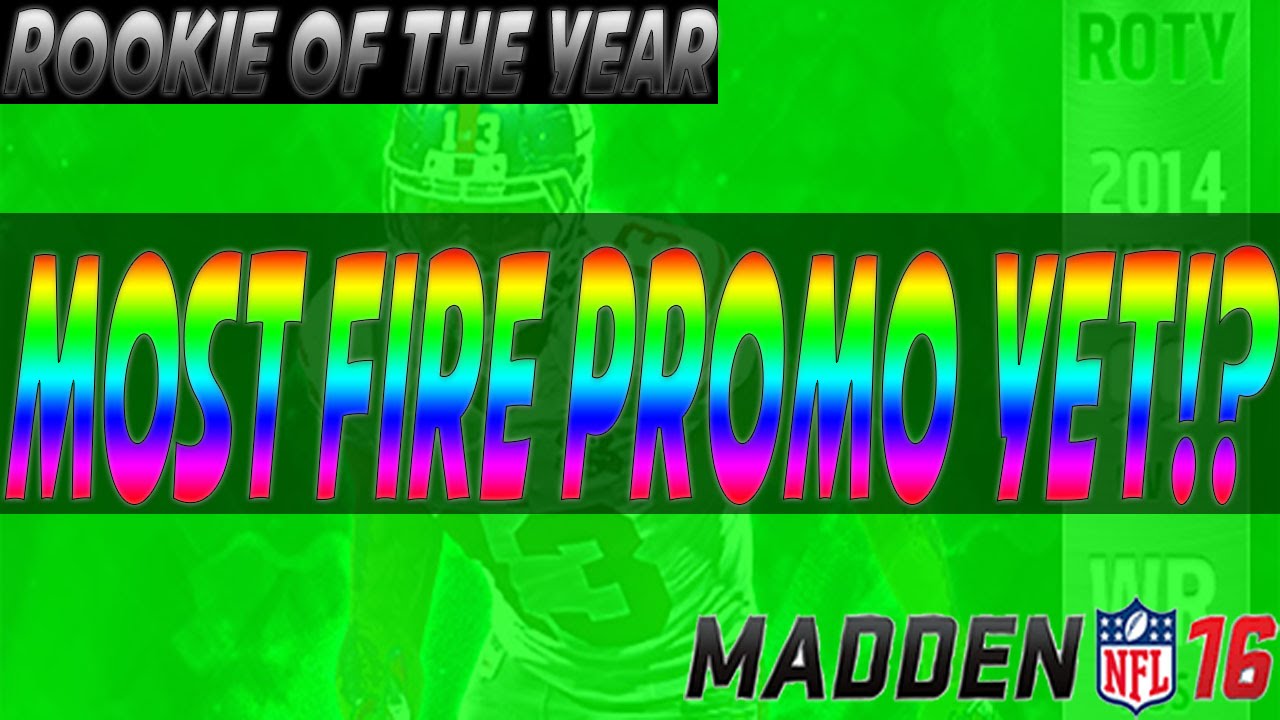 Rookie of the year Promo Is FIRE!!!!!!! ( MUT 16 Rookie of the year promo )