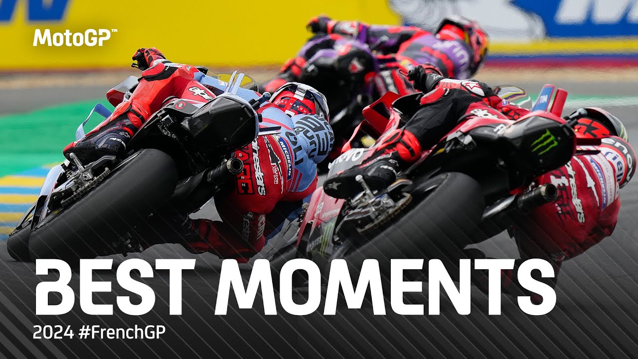 Best MotoGP™ Moments! 🔥| 2024 #FrenchGP