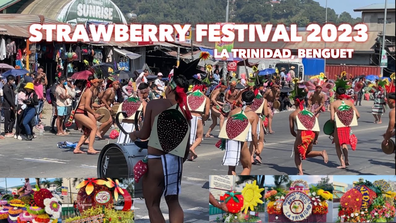STRAWBERRY FESTIVAL 2023 | Drum and Lyre, Street Dancing, and Small Floats Parade