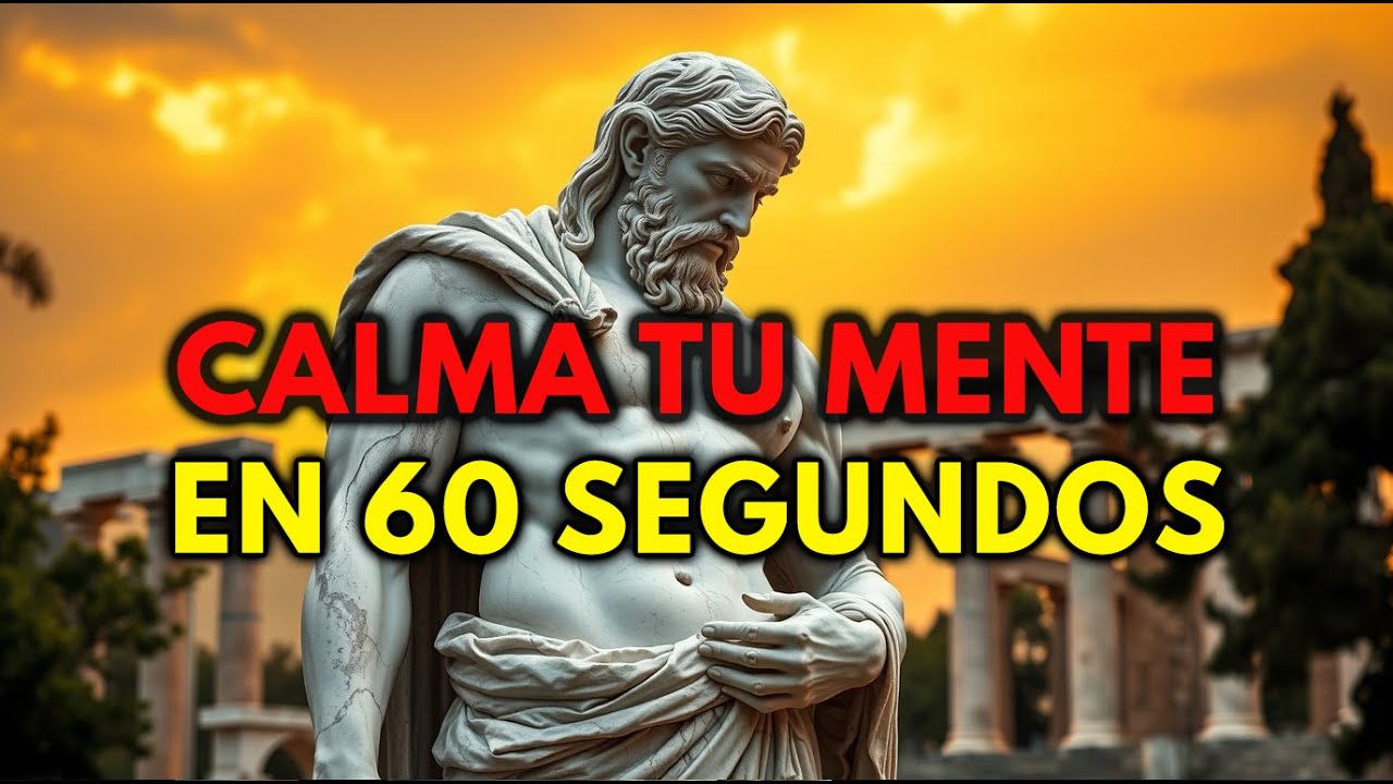Calma Tu Mente En 60 Segundos | Sabiduría Estoica Que Cambiará Tu Vida